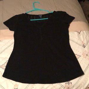 Lace back Chaps shirt